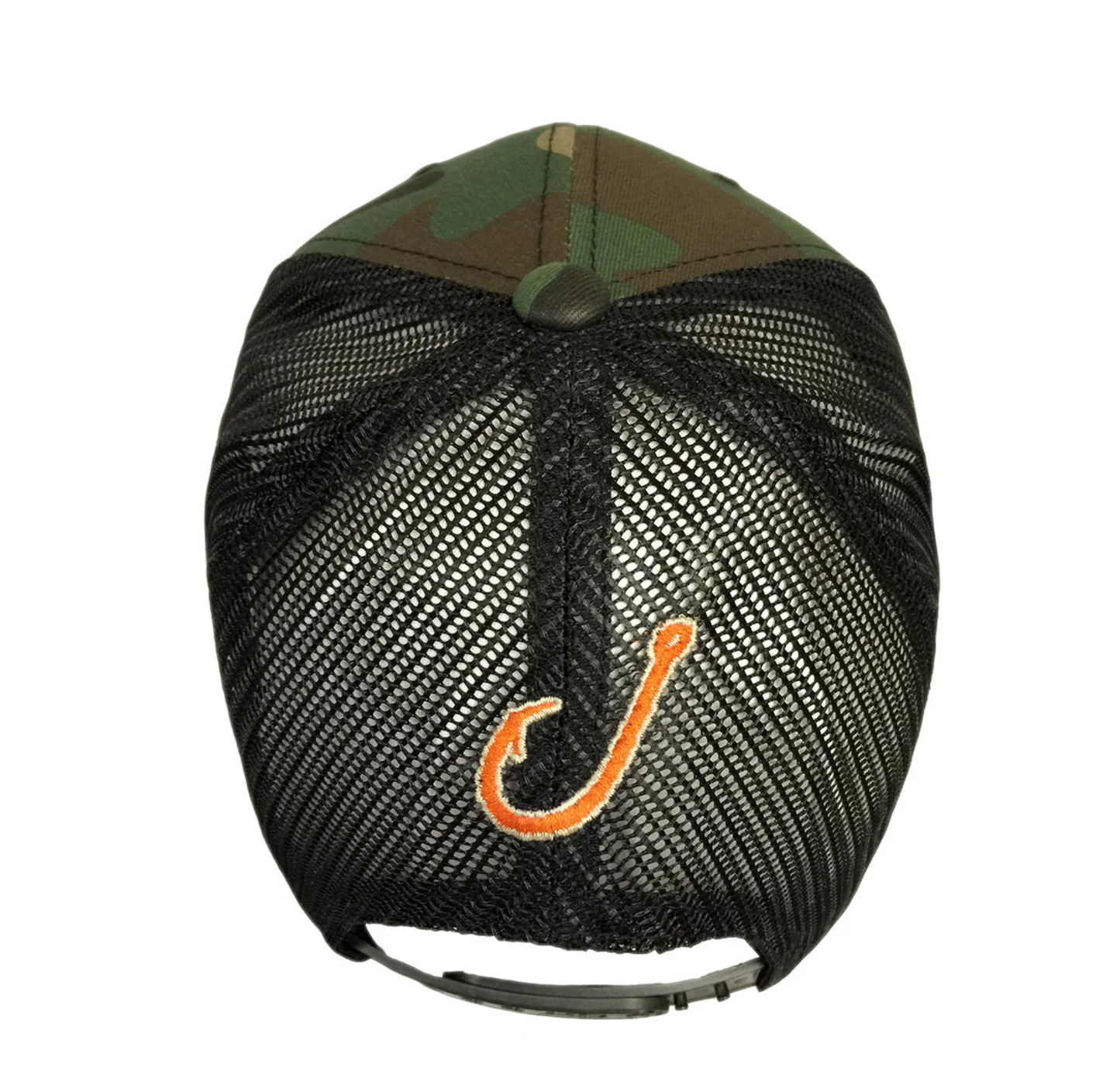 Spooled Camo with Black Mesh Snapbacks