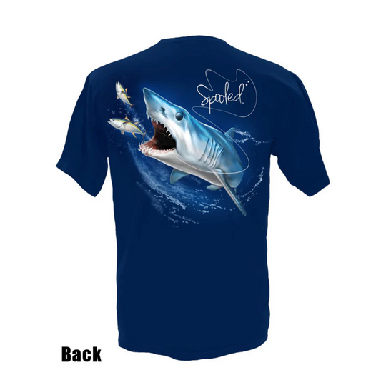 Short Sleeve Spooled Mako Shark