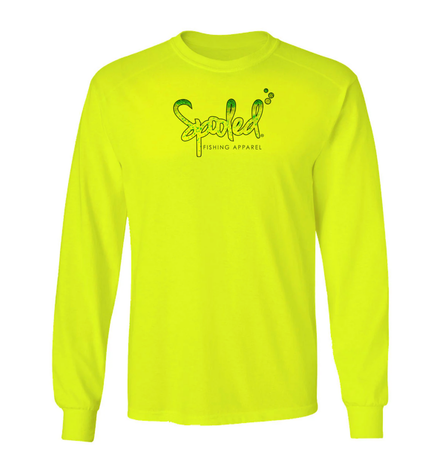 Performance Long Sleeve Yellow with Spooled Mahi SPF-30