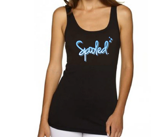 Spooled Tank with Blue Logo